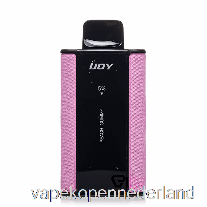 Elektronische Sigaret Vape Ijoy Captain 10000 Wegwerp Perzik Gummy